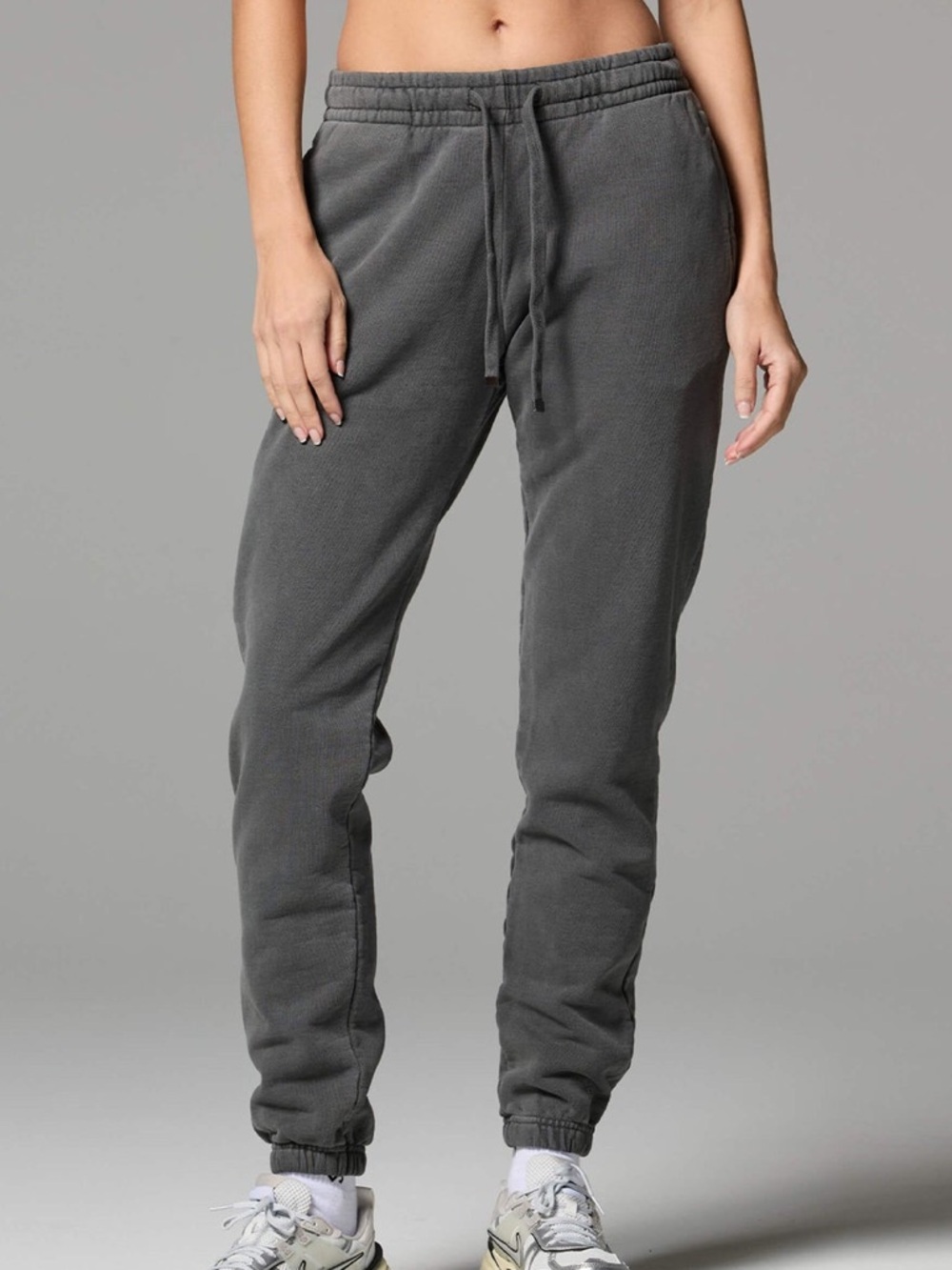 TALENTLESS Women's Heavyweight Sweatpants Steel Grey Size Small Loungewear